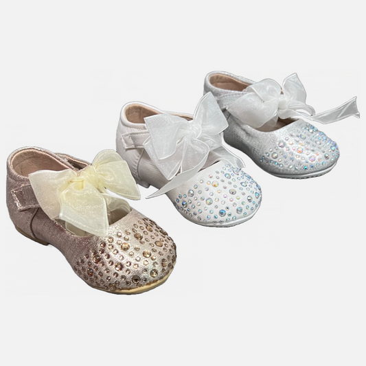 Jolene Sparkle Baby Shoe with Rhinestones