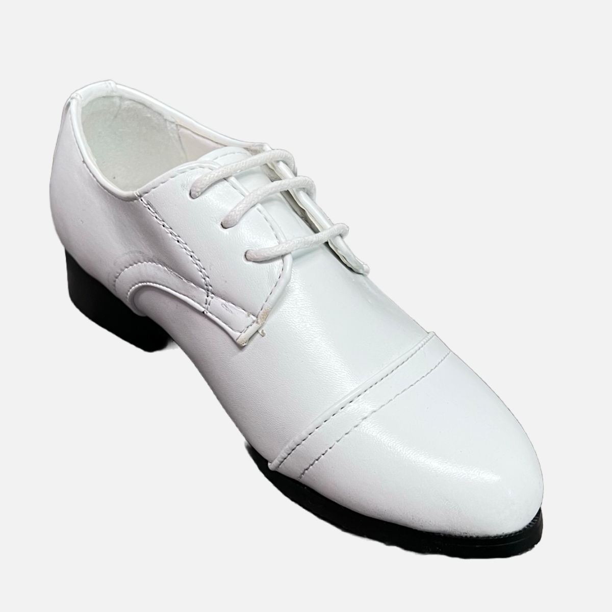 Fancy Kids Cap Toe Oxford Dress Shoe
