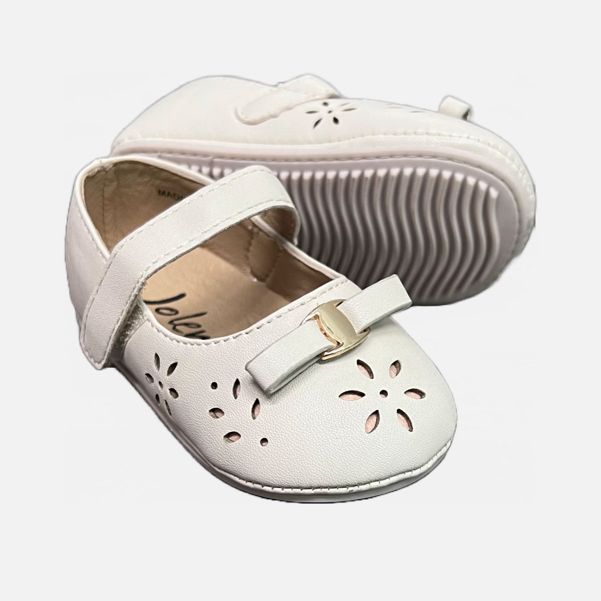 Jolene Floral Cut Out Ballerina Baby Flat