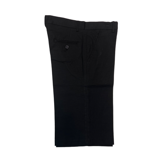 Mavezzano Linen Black Shorts (Size 10/12)
