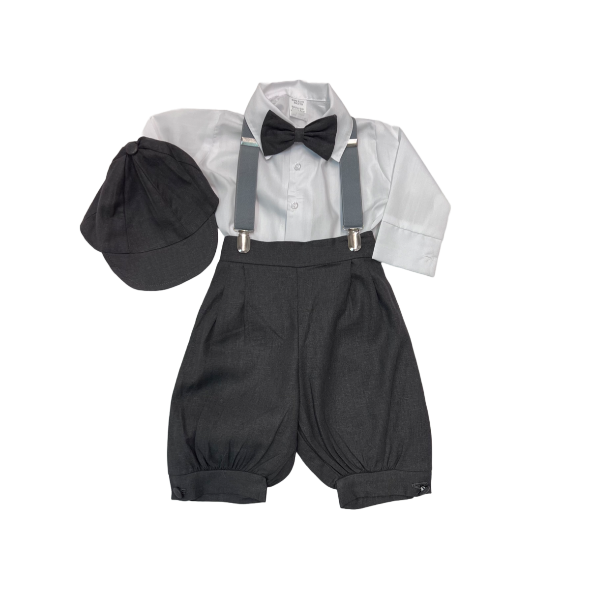 5-Piece Linen Suspender Set