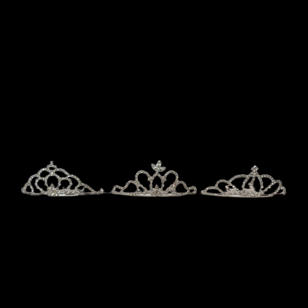 Medium Rhinestone Tiara Comb