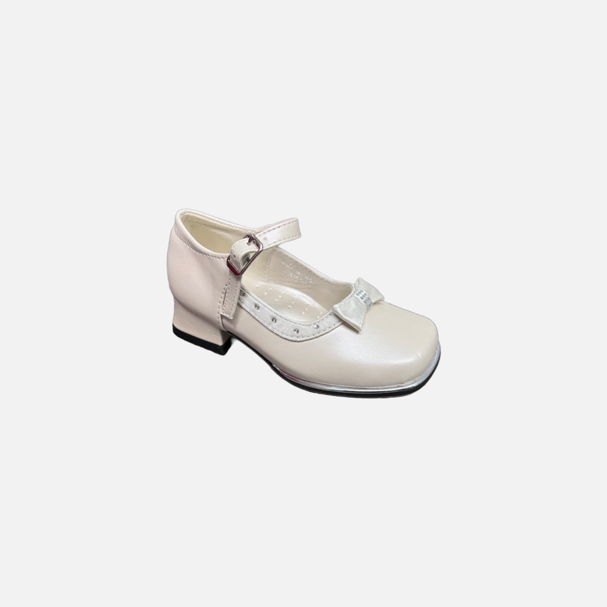 Jolene Square Toe Block Kitten Heel