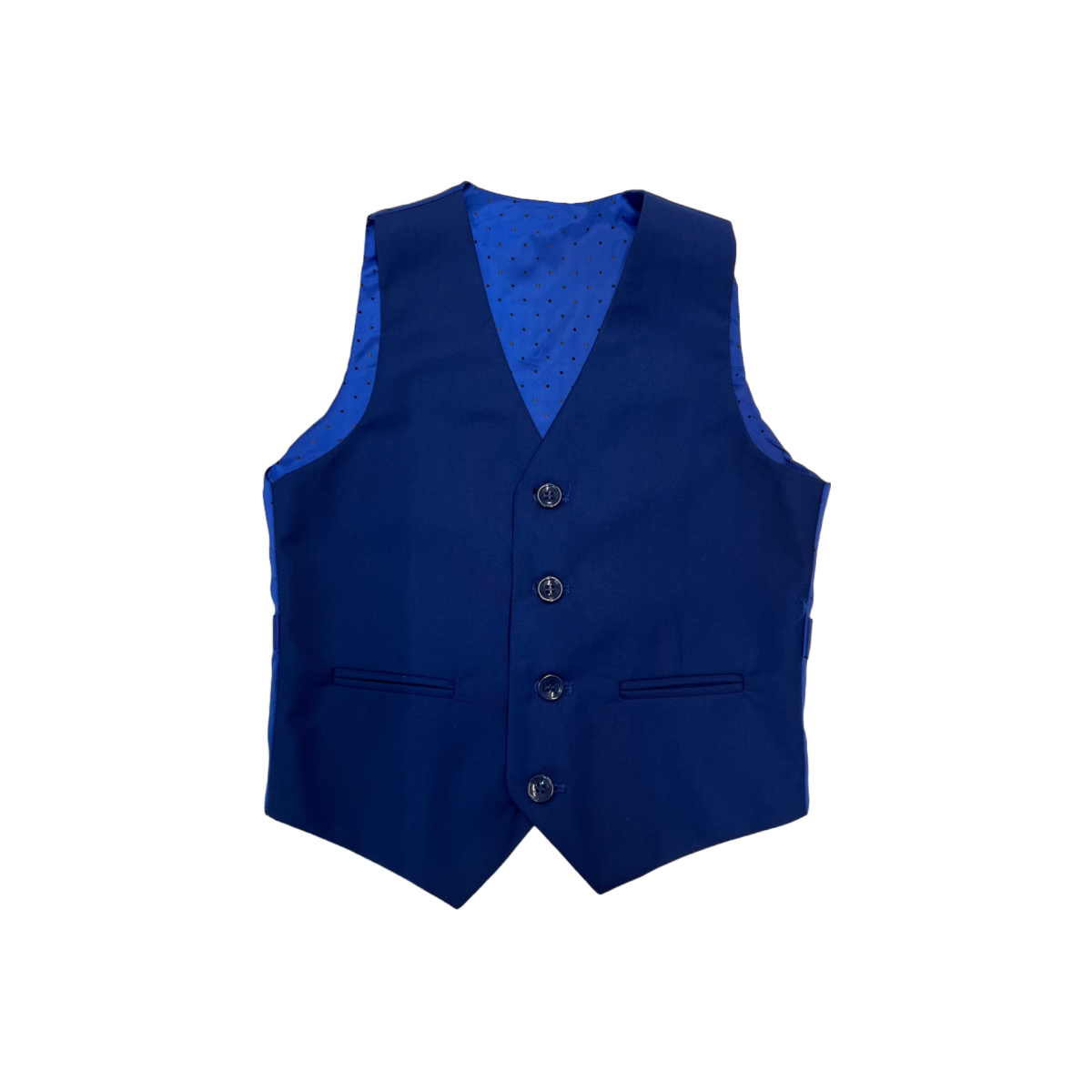 Mavezzano 3-Piece Indigo Slim Fit Suit