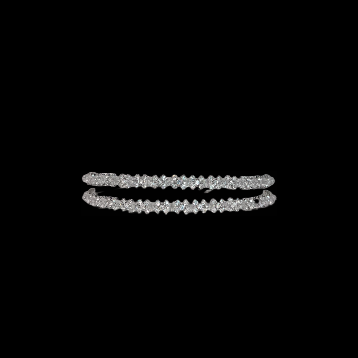 Two-Tier Diamond Encrusted Headband