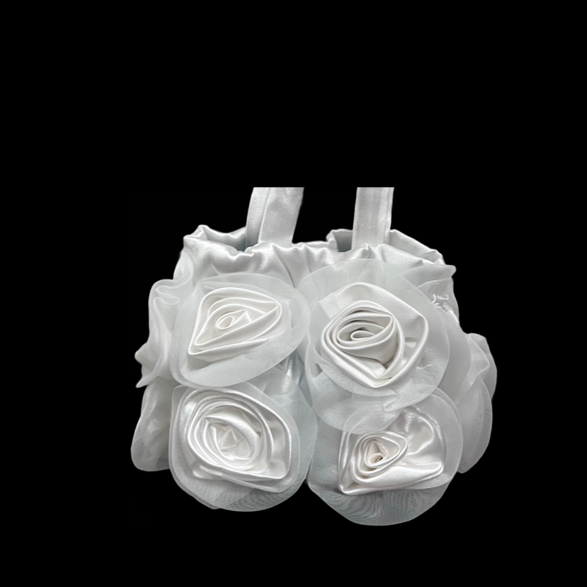 Rosette Floral Purse