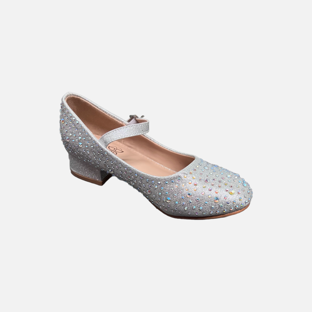 Jolene Rhinestone Embellished Kitty Heel