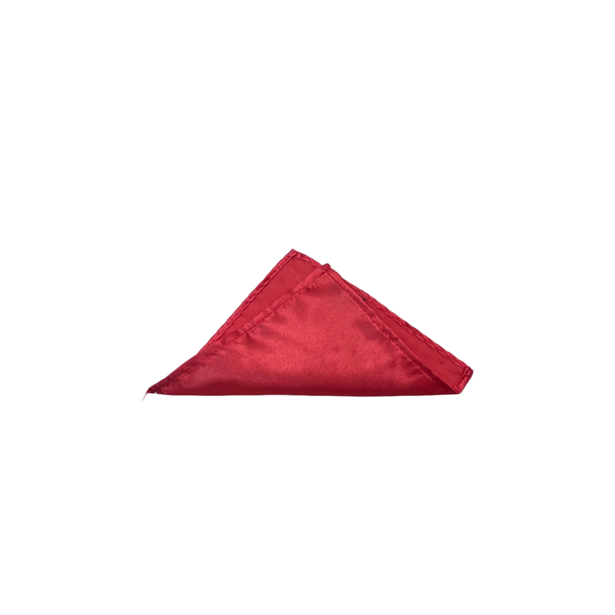 Boys Solid Small Pocket Square w/ Gloss Finish