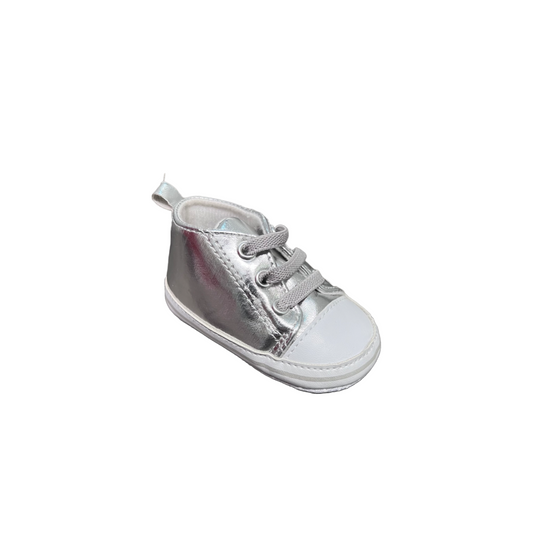 Tendertoes Silver Pre-Walker Sneakers