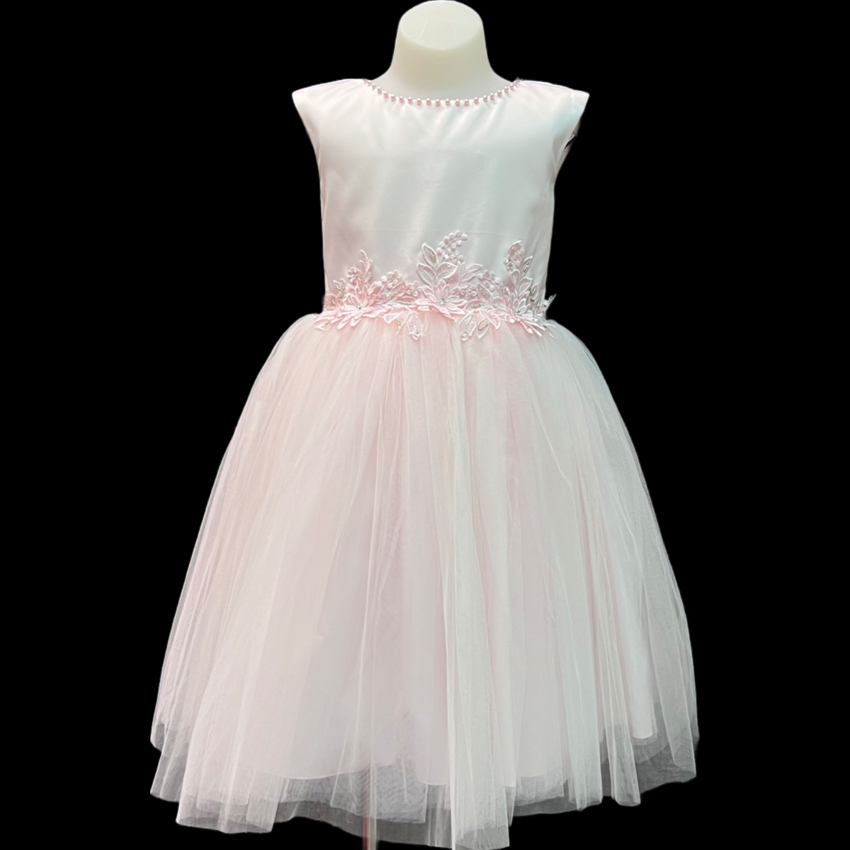Pink Cap Sleeve Dress w/ Lace up Closure