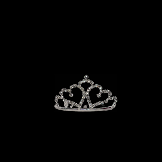 Small Rhinestone Tiara Comb