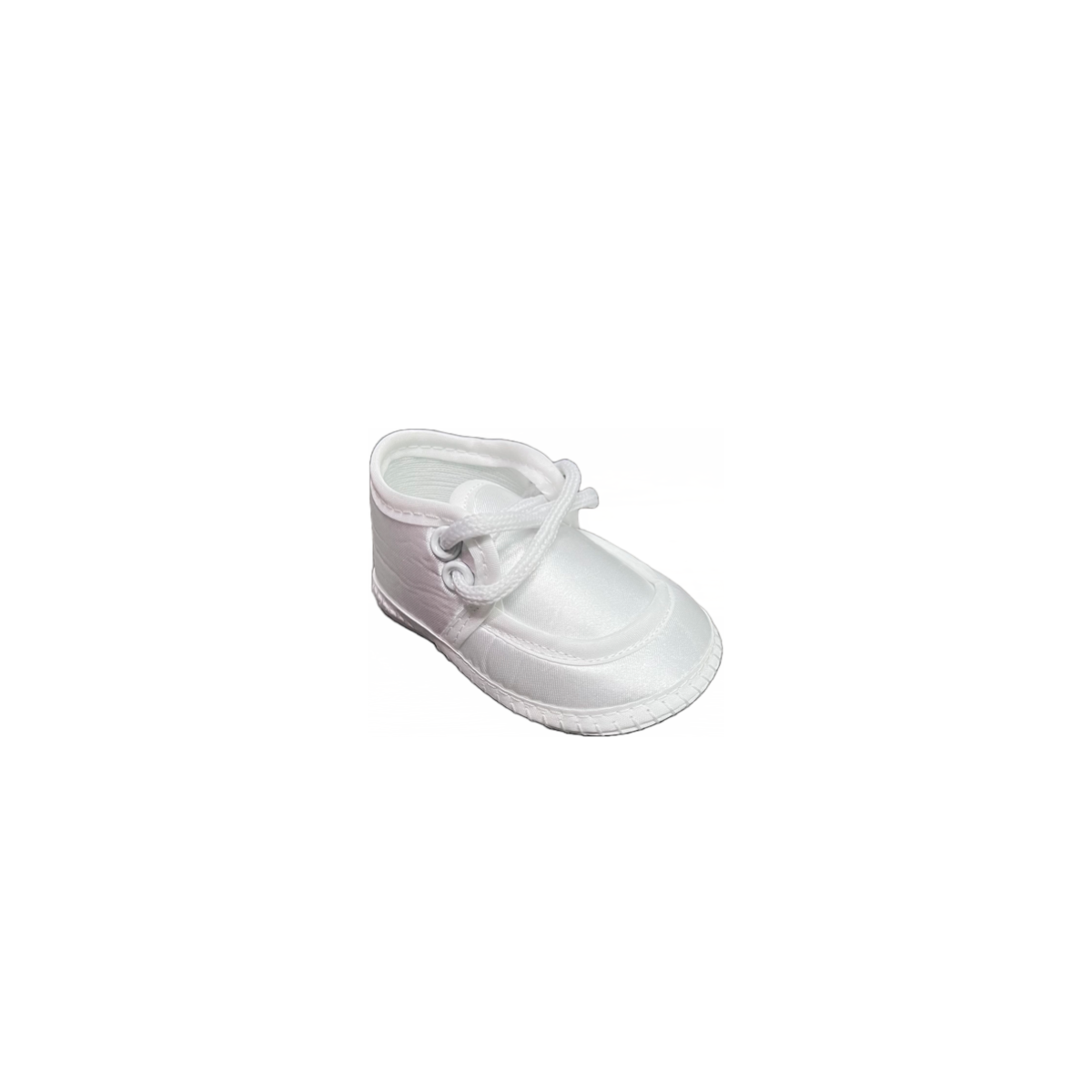 Off White Baby Booties