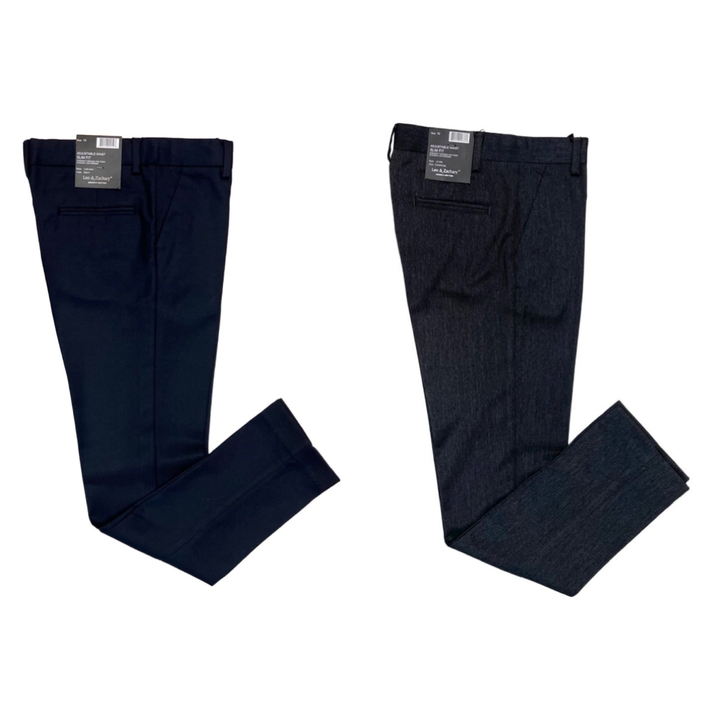 Leo & Zachary Slim-Fit Dress Pants